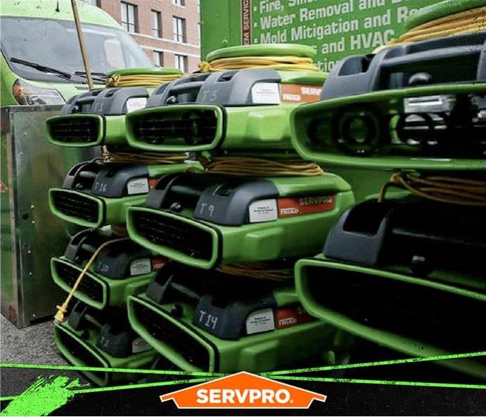 stacked air movers poster